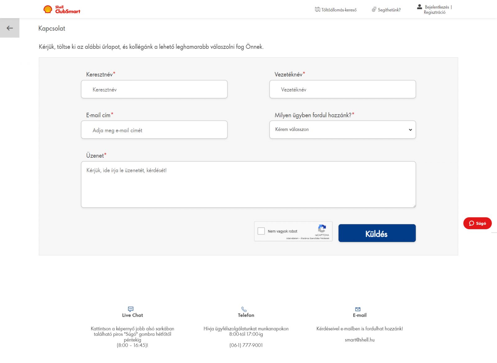 Clubsmart ügyfélszolgálat