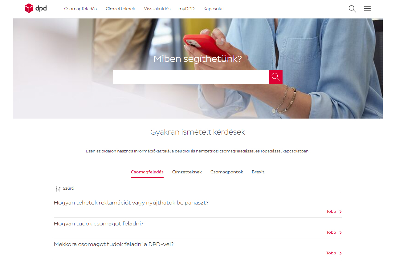 Dpd ügyfélszolgálat